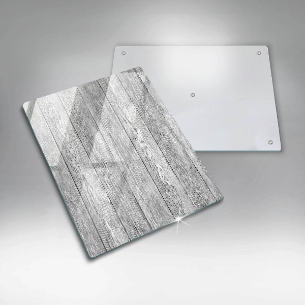 Skleněná deska do kuchyně Staré dřevěné desky