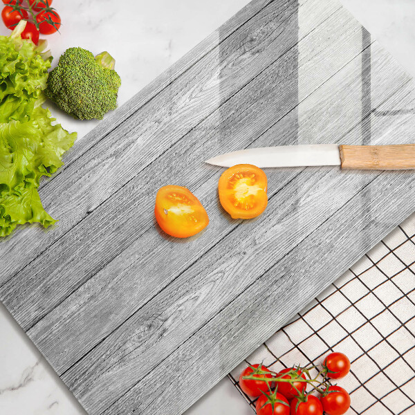 Skleněná deska do kuchyně Staré dřevěné desky