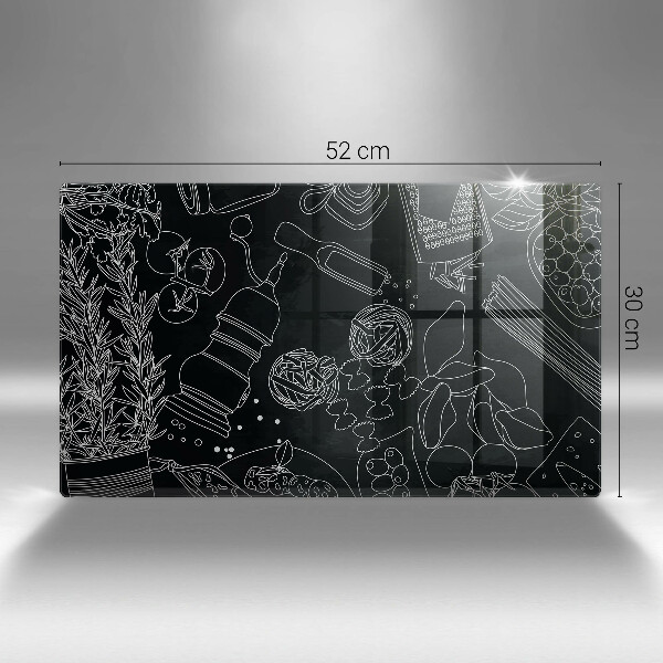 Skleněná deska do kuchyně Kuchyňské doplňky