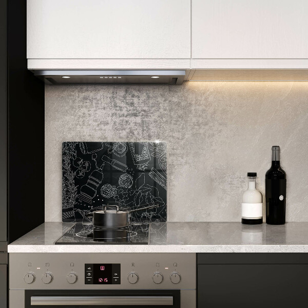 Skleněná deska do kuchyně Kuchyňské doplňky