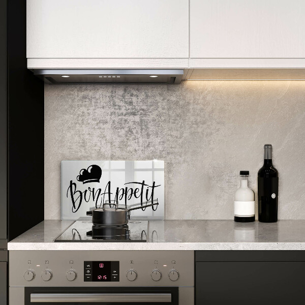 Krájecí prkénko skleněné Bon appetit