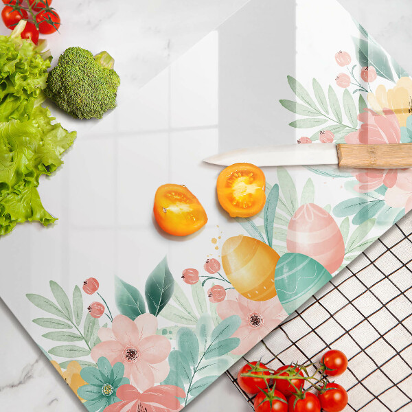 Skleněná deska do kuchyně Velikonoční vajíčka