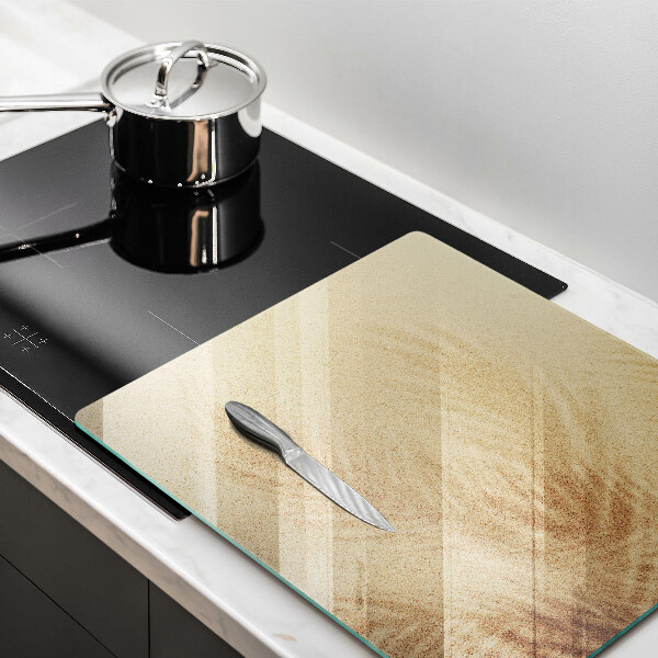 Krájecí prkénko skleněné Pláž písek dovolená