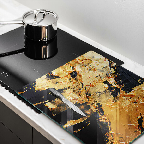 Skleněná deska do kuchyně Elegantní barva textury