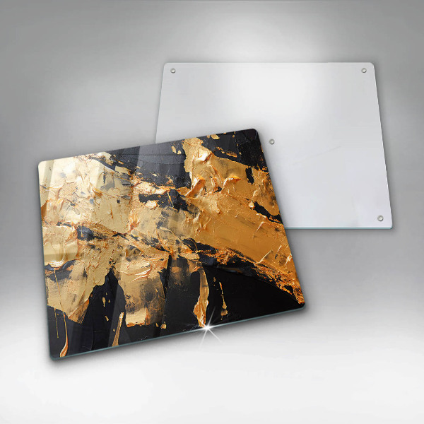 Skleněná deska do kuchyně Elegantní barva textury