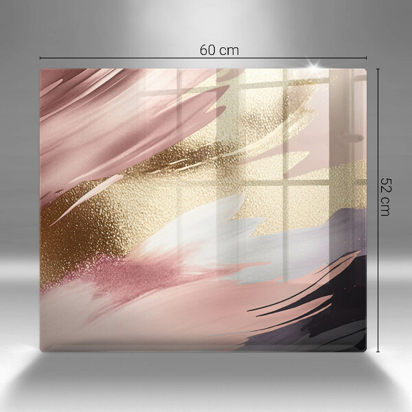 Skleněná deska do kuchyně Pastelové skvrny