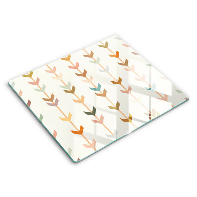 Skleněná deska do kuchyně Geometrické prvky