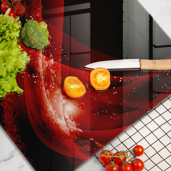 Skleněná krájecí deska Moderní abstrakce