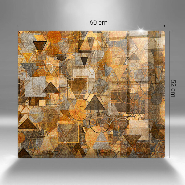 Krájecí prkénko skleněné Vzor bezešvé geometrických obrazců