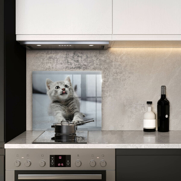 Skleněná krájecí deska Malé roztomilé kotě