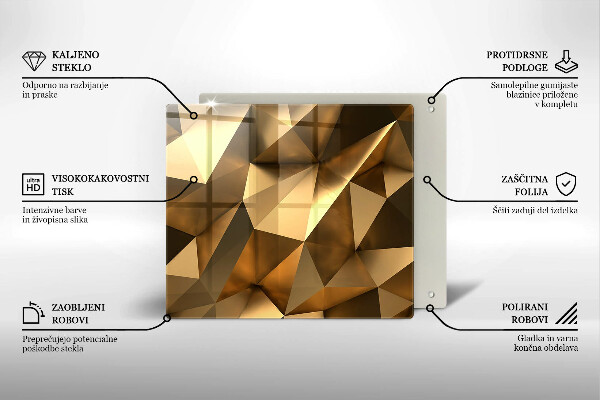 Skleněná krájecí deska Struktura abstrakce pozadí