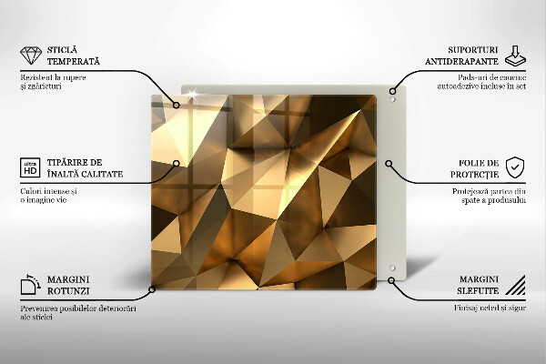 Skleněná krájecí deska Struktura abstrakce pozadí