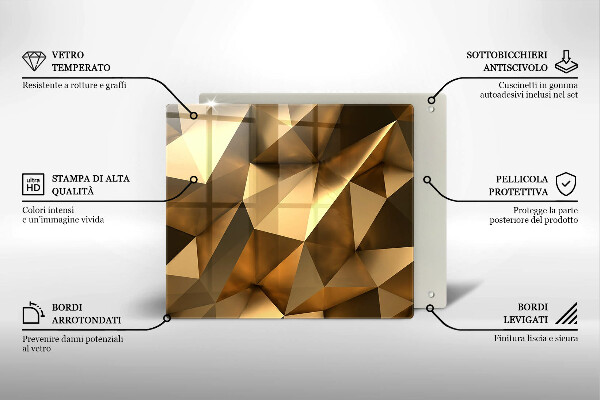 Skleněná krájecí deska Struktura abstrakce pozadí