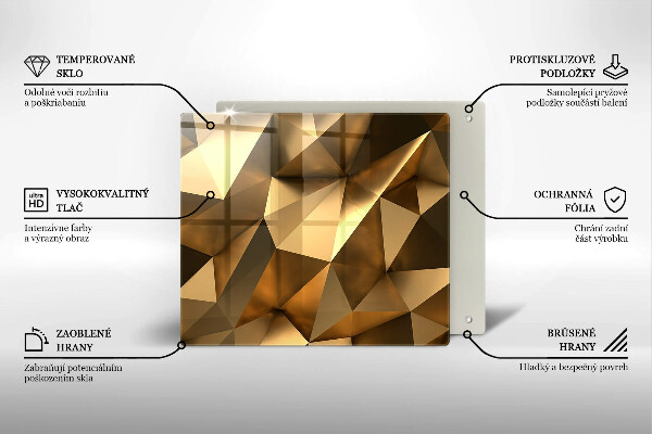 Skleněná krájecí deska Struktura abstrakce pozadí