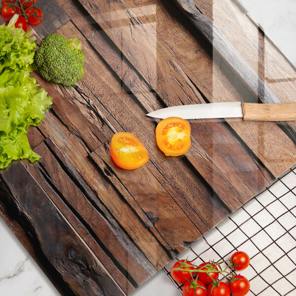 Krájecí prkénko skleněné Dekorativní dřevěné desky