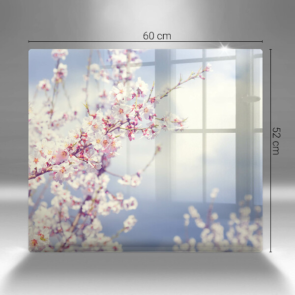 Krájecí prkénko skleněné Kvetoucí strom