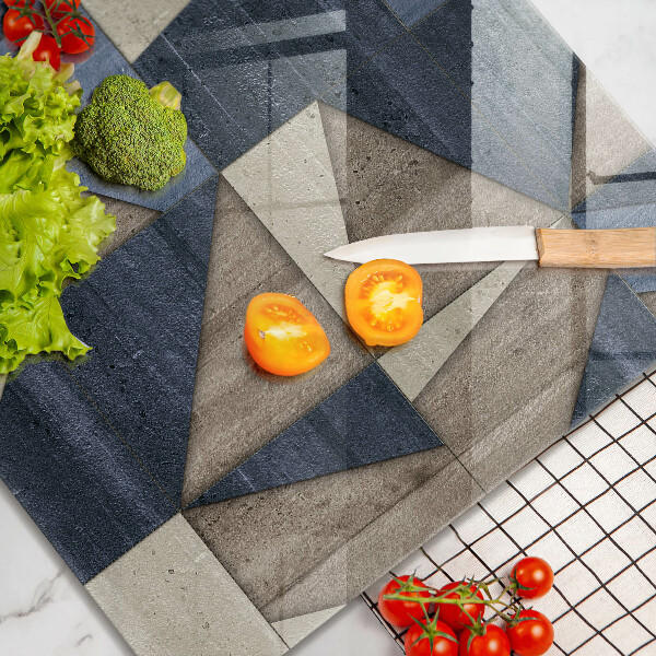 Skleněná deska do kuchyně Geometrické abstrakce