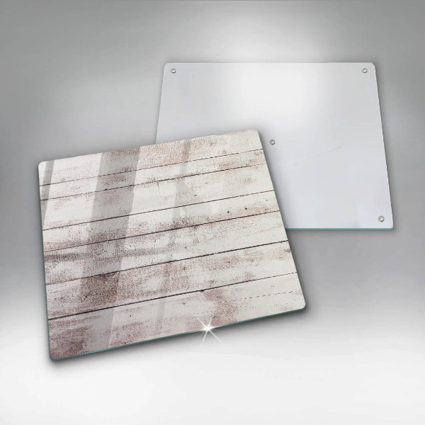 Skleněná krájecí deska Staré dřevěné desky