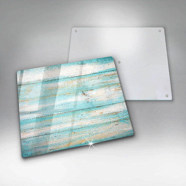 Skleněná krájecí deska Vintage dřevěné desky