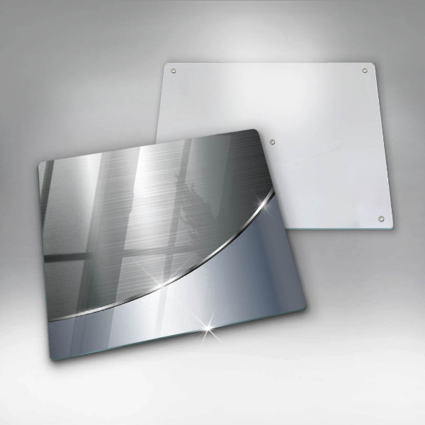 Skleněná krájecí deska Kovový abstrakce vzor