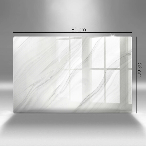 Krájecí prkénko skleněné Jemný mramor