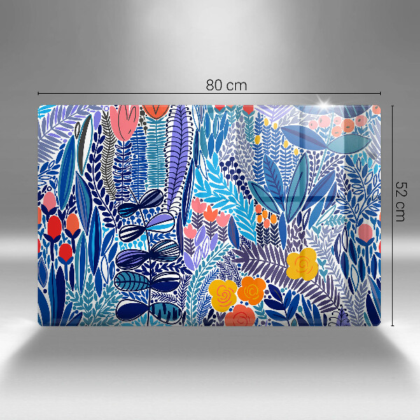 Krájecí prkénko skleněné Malovaná louka