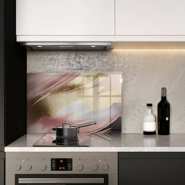 Skleněná deska do kuchyně Pastelové skvrny