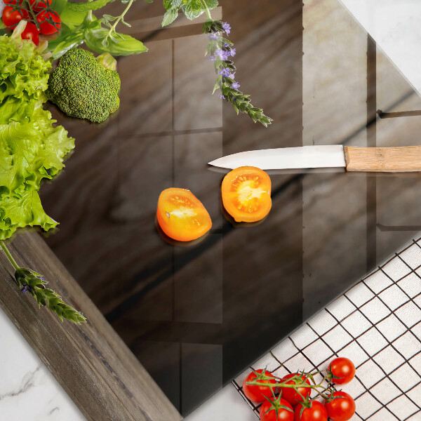 Skleněná deska do kuchyně Zelené bylinky