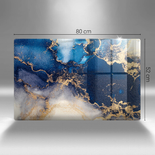 Skleněná deska do kuchyně Mramorová abstrakce