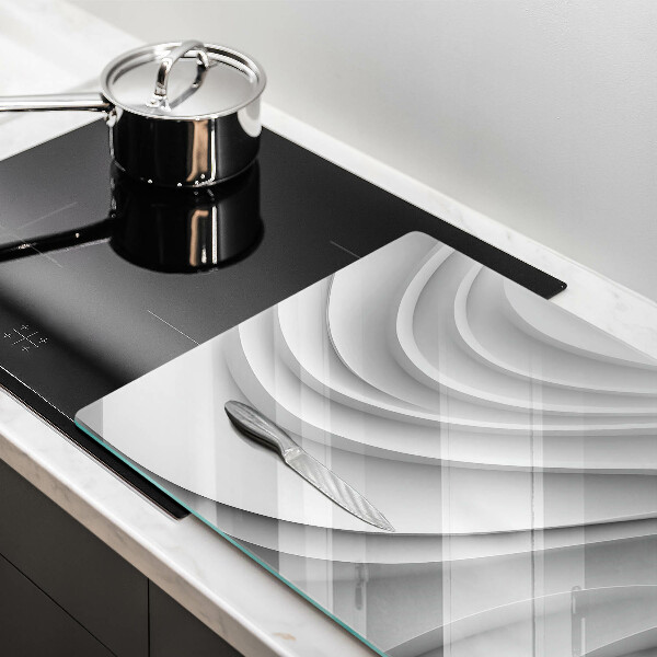 Skleněná deska do kuchyně Geometrické čáry