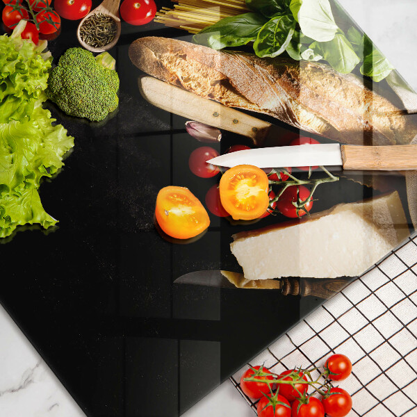 Skleněná deska do kuchyně Italské přísady a koření