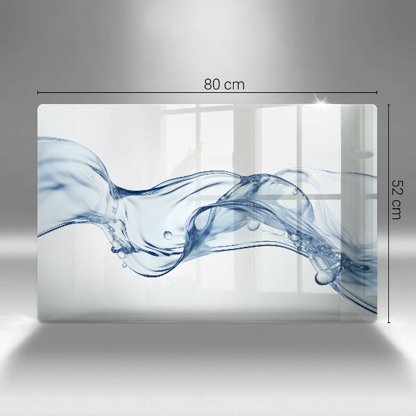 Skleněná deska do kuchyně Křišťálová voda