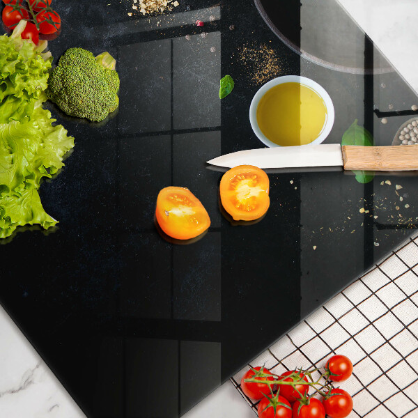 Skleněná deska do kuchyně Misky koření