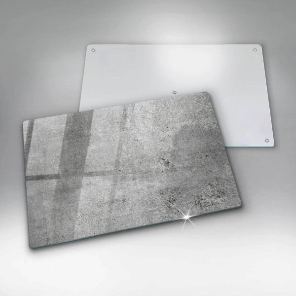 Skleněná deska do kuchyně Betonová textura
