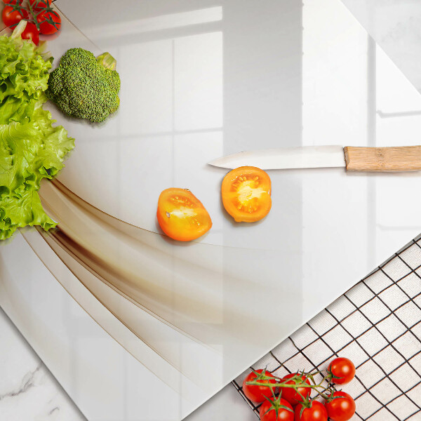 Skleněná deska do kuchyně Abstraktní tvary