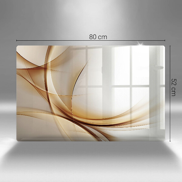Skleněná deska do kuchyně Abstraktní tvary
