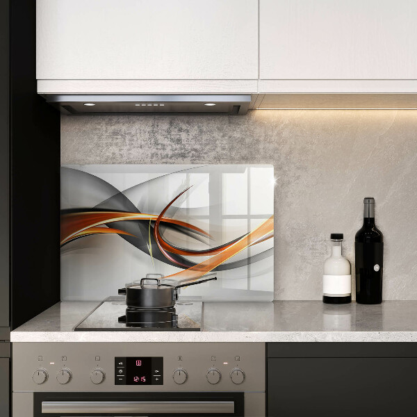 Skleněná deska do kuchyně Moderní tvary