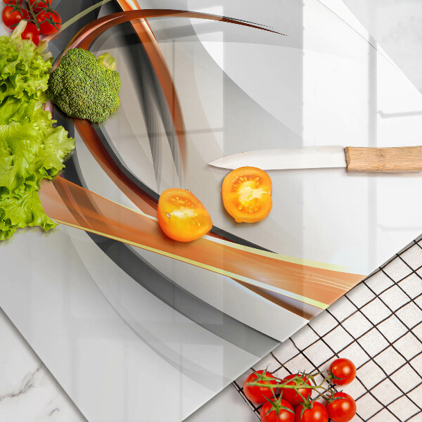 Skleněná deska do kuchyně Moderní tvary