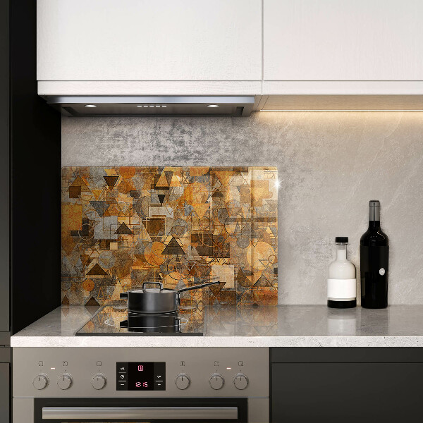 Krájecí prkénko skleněné Vzor bezešvé geometrických obrazců