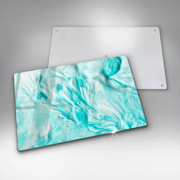 Krájecí prkénko skleněné Abstrakce barvy