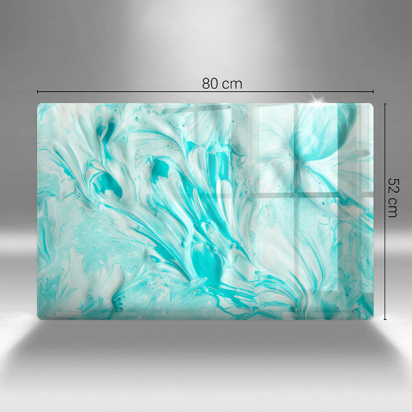 Krájecí prkénko skleněné Abstrakce barvy