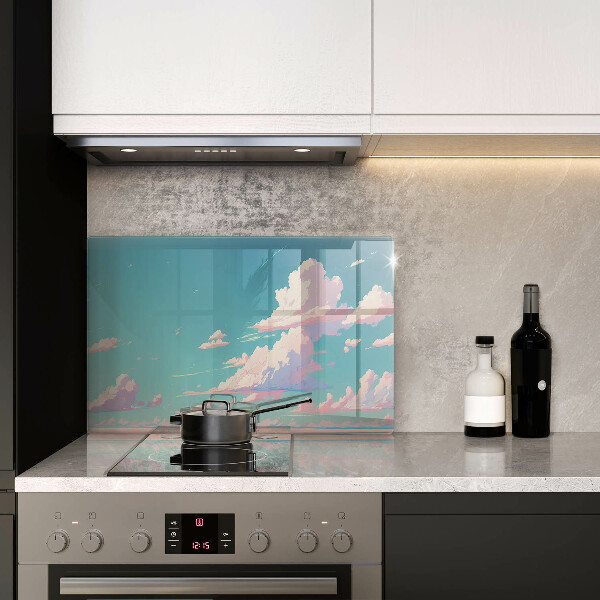 Krájecí prkénko skleněné Pohádkové nebe