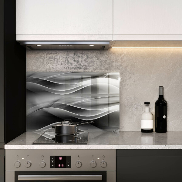 Krájecí prkénko skleněné Abstrakce jemné linie