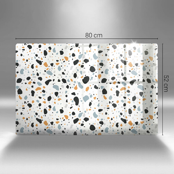 Skleněná deska do kuchyně Dekorativní kamenina