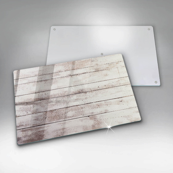 Skleněná deska do kuchyně Staré dřevěné desky