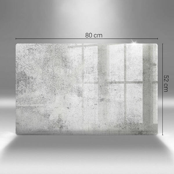 Skleněná deska do kuchyně Betonová textura