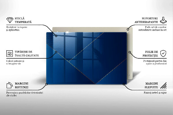 Krájecí prkénko skleněné Moderní zázemí