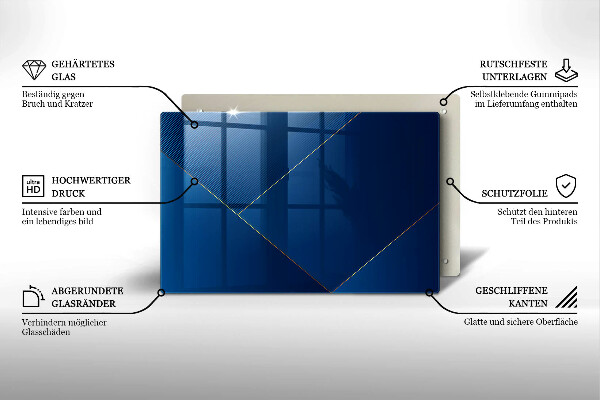 Krájecí prkénko skleněné Moderní zázemí