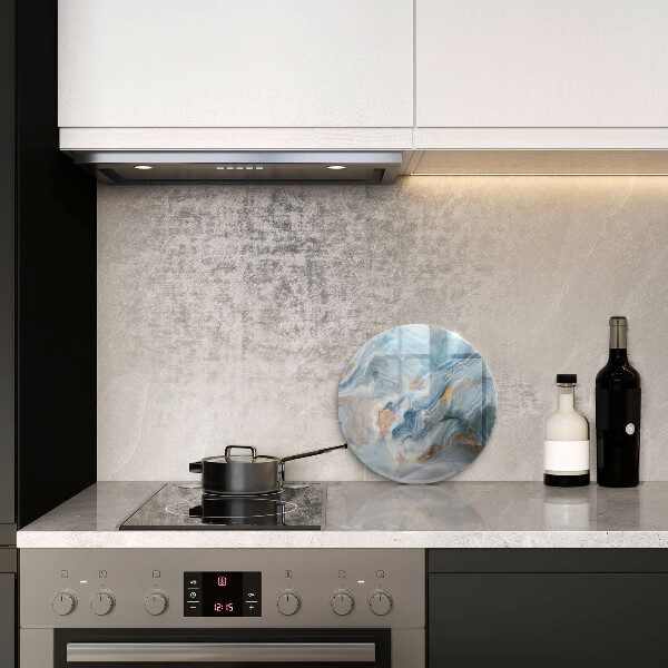 Skleněná deska do kuchyně Textura mramoru