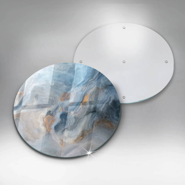 Skleněná deska do kuchyně Textura mramoru